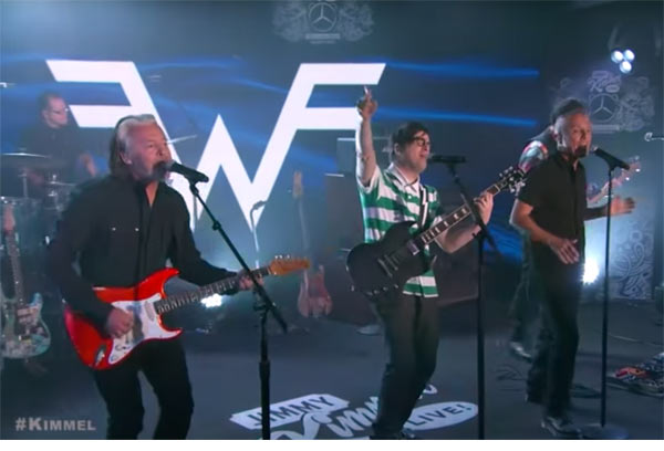 Watch Weezer perform Everybody Wants To Rule The World with Tears For Fears