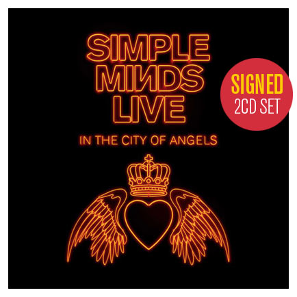 Simple Minds / Live in the City of Angels 2CD exclusive signed edition