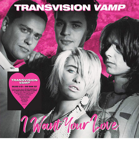 Transvision Vamp / I Want Your Love 6CD+DVD deluxe set with signed print