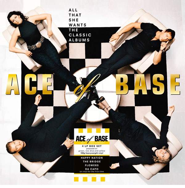 Ace of Base / All That She Wants: The Classic Albums 4LP coloured vinyl box set