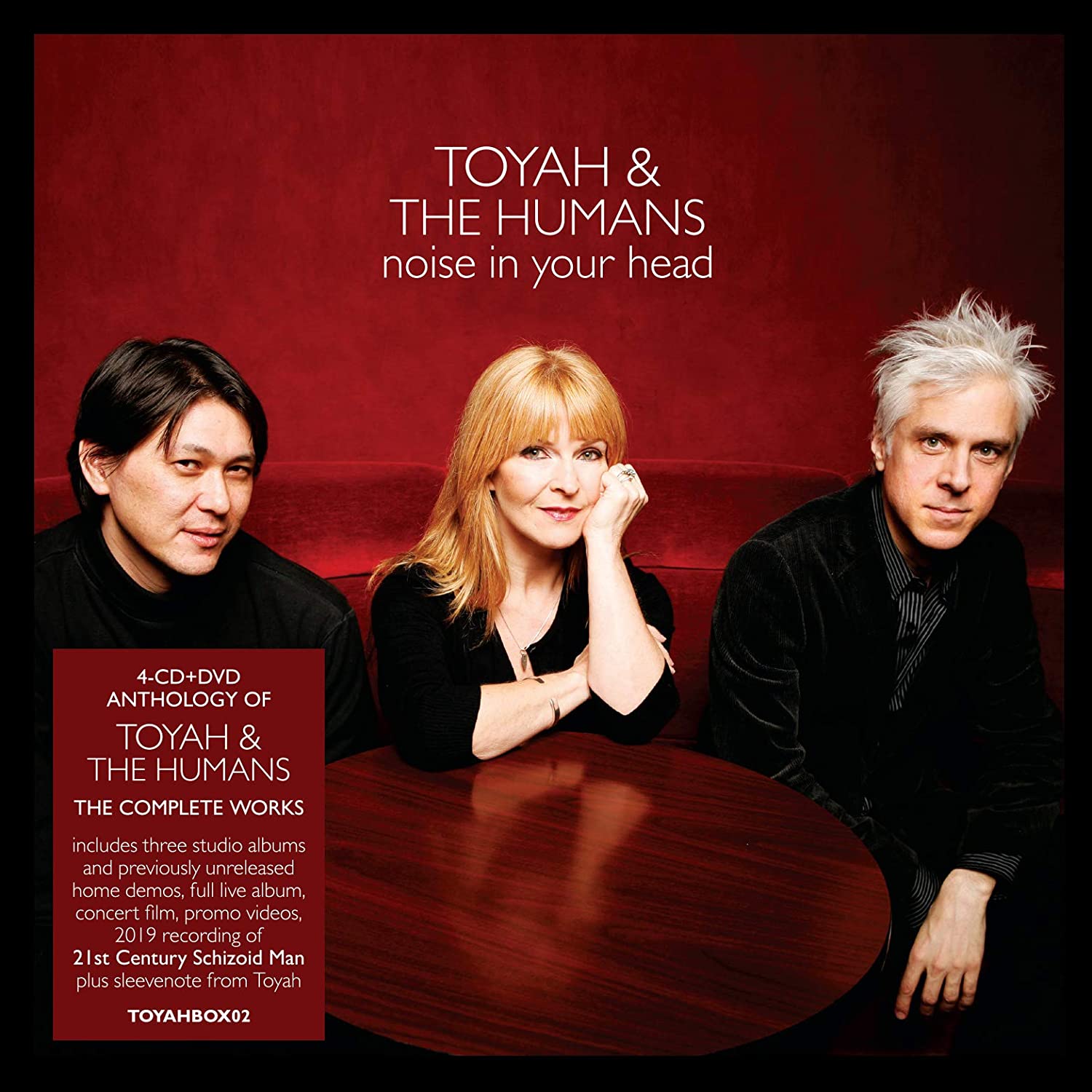 Toyah & The Humans / Noise in Your Head 4CD+DVD anthology signed