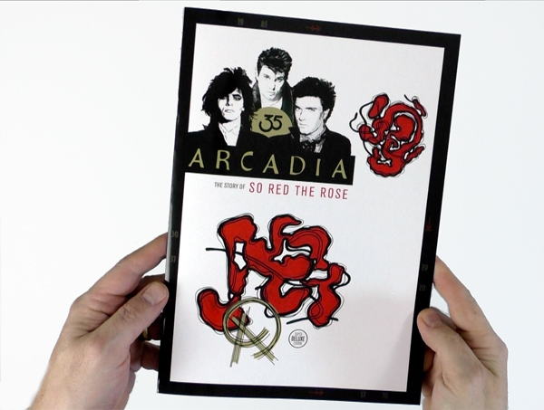 Take a look at SDE's ARCADIA: The Story of So Red The Rose booklet
