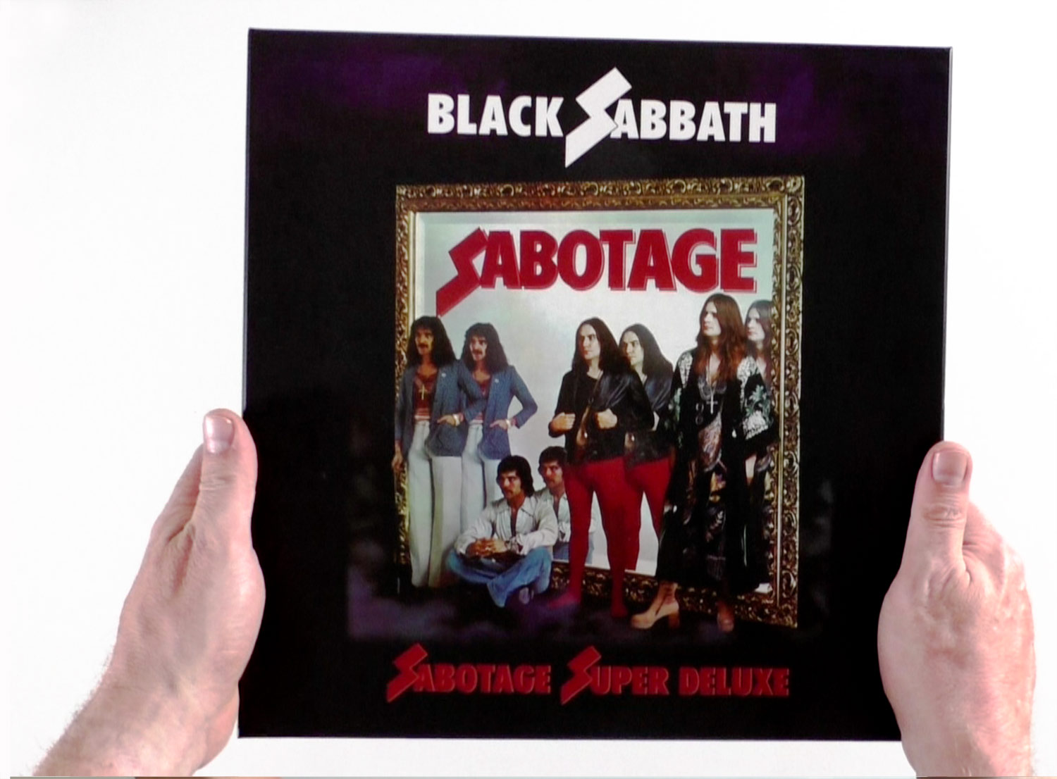 Black Sabbath / Sabotage 4LP vinyl unboxing video