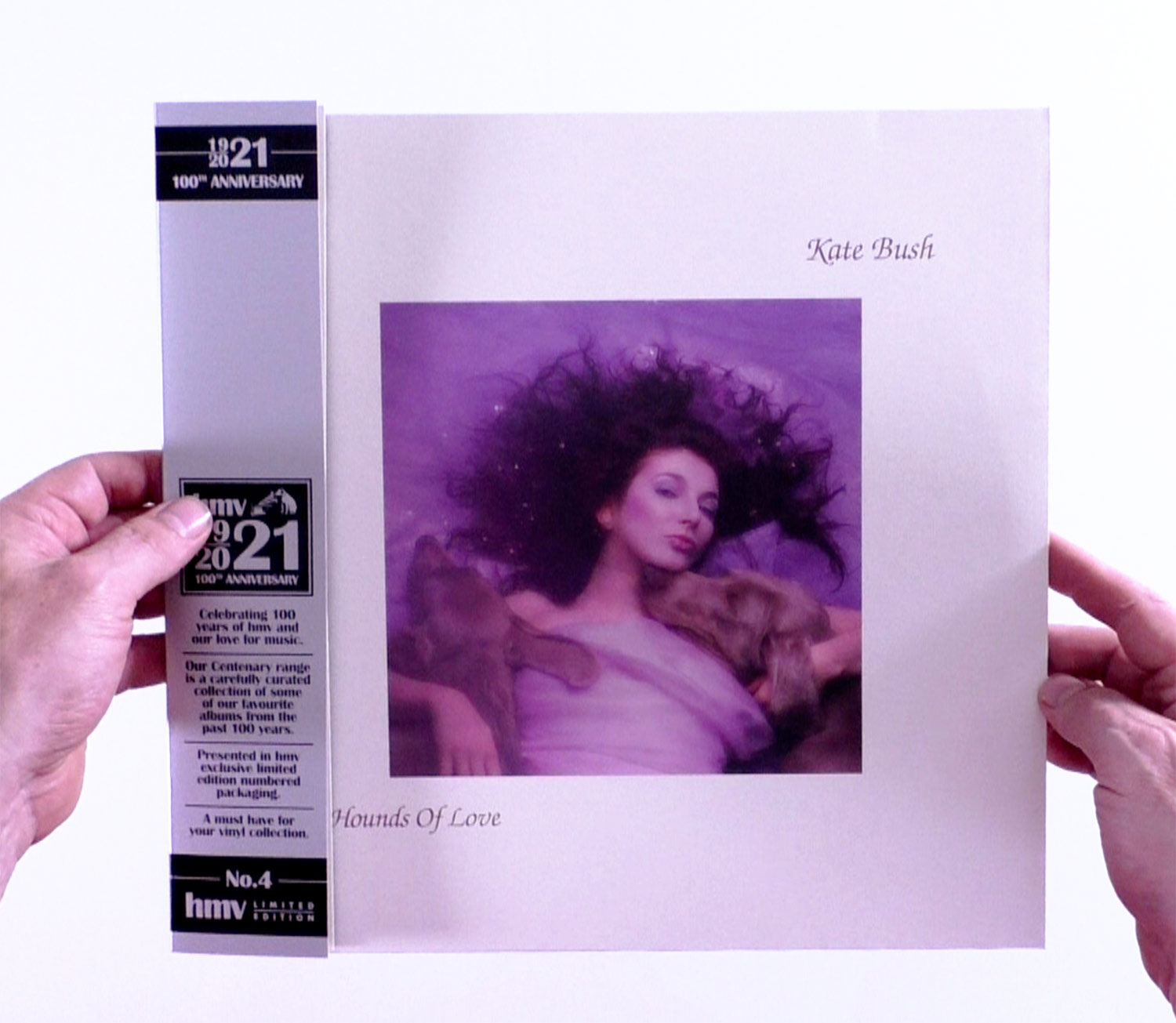 Kate Bush / Hounds of Love HMV Centenary vinyl unboxing video