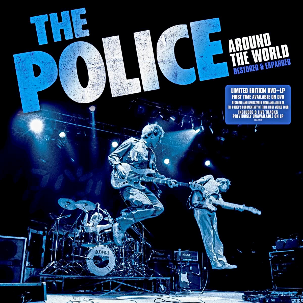 The Police / Around The World DVD+vinyl LP deluxe edition