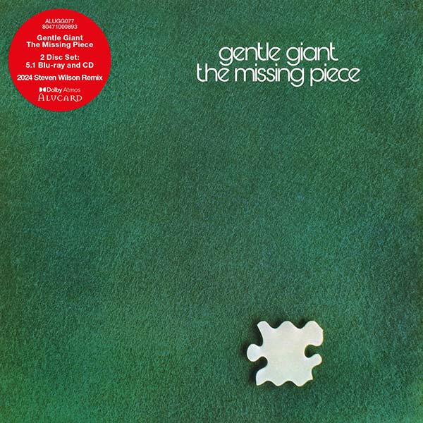 Gentle Giant / The Missing Piece CD+blu-ray reissue