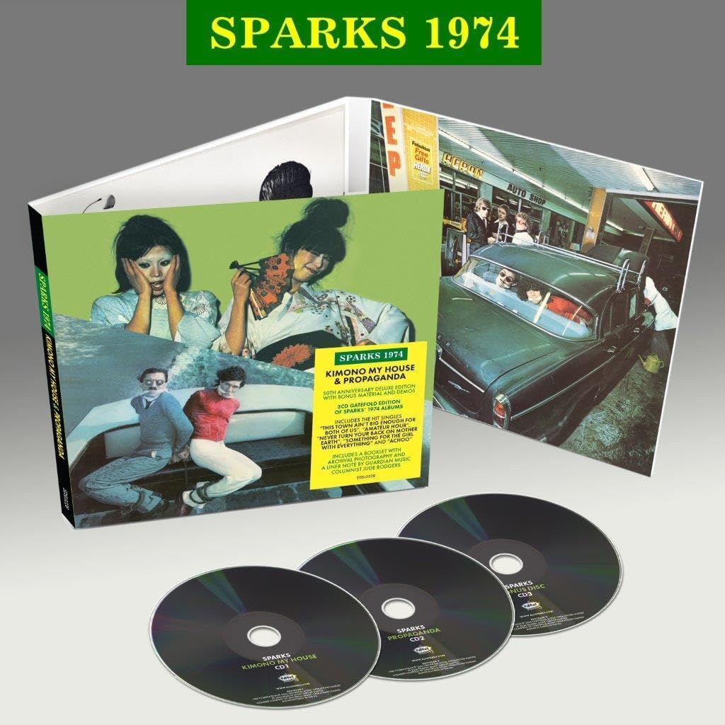 Sparks 1974 50th anniversary 3CD set