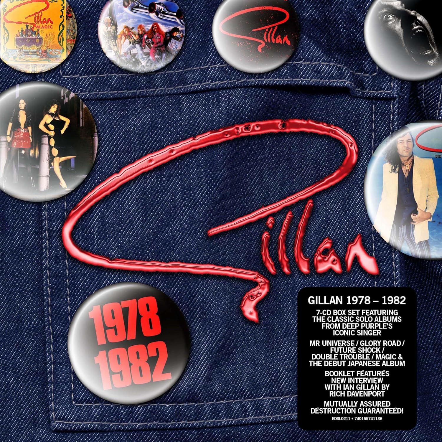 Gillan / 1978-1982 7CD box set